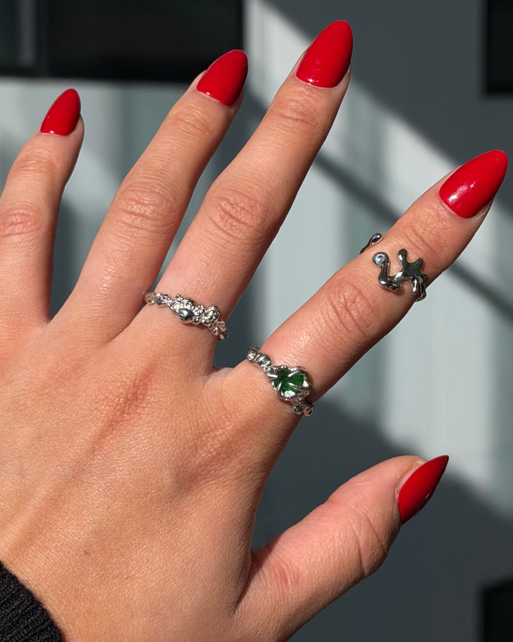 Lava Ring (Forest Green)