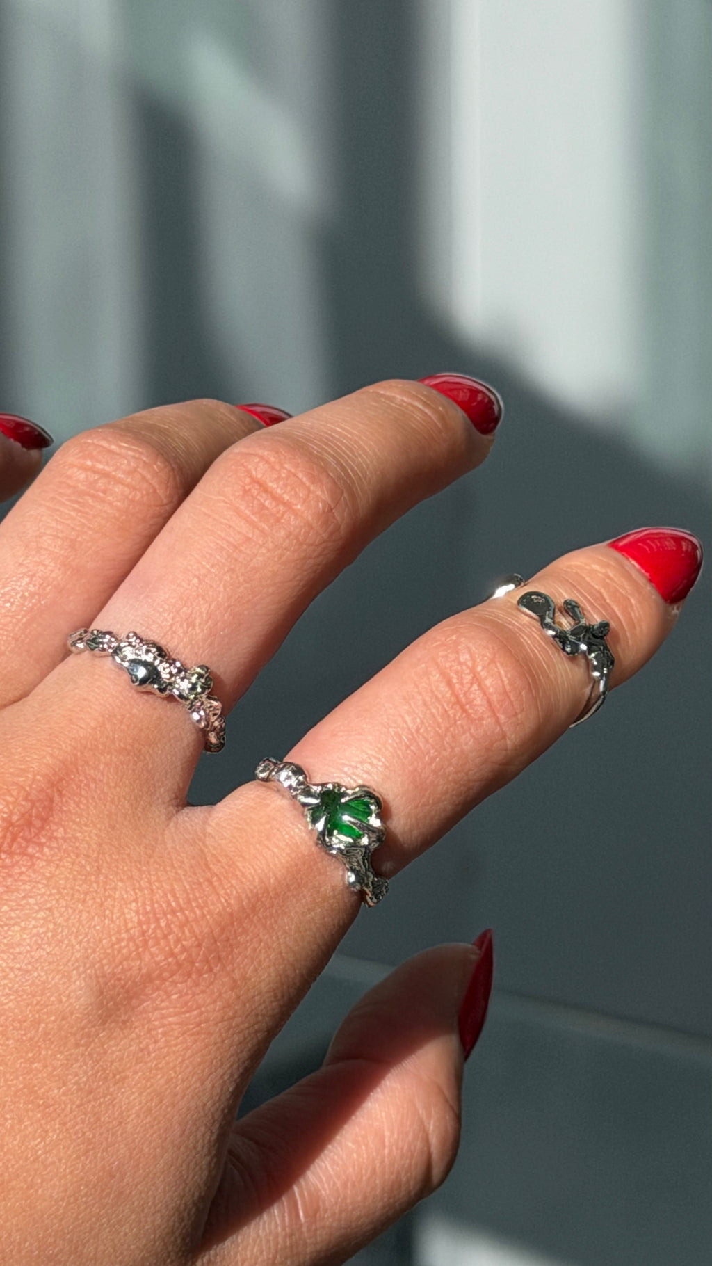 Lava Ring (Forest Green)