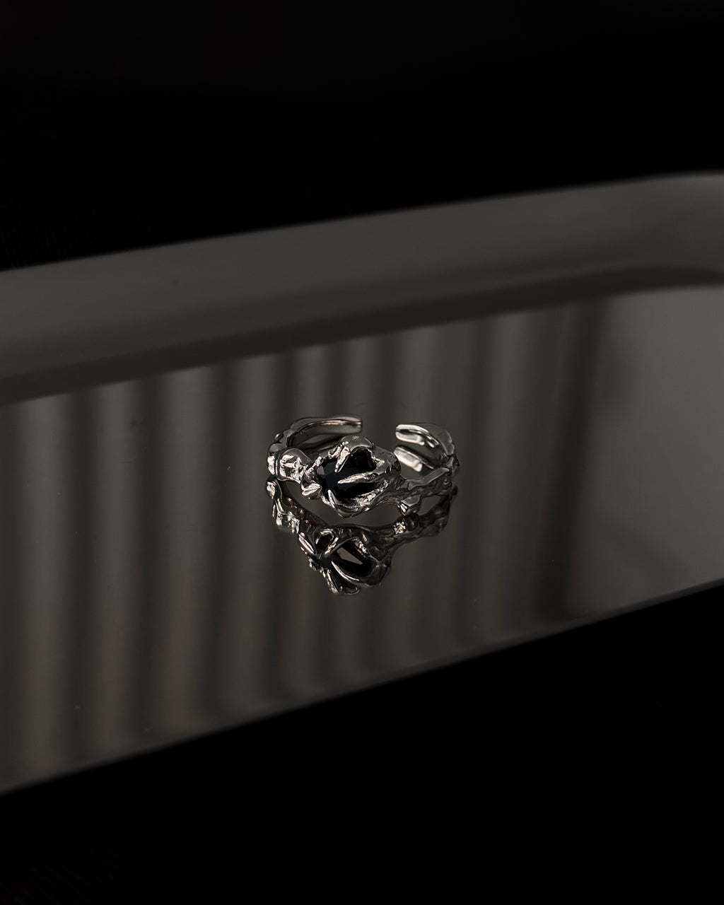 Lava Ring (Obsidian)