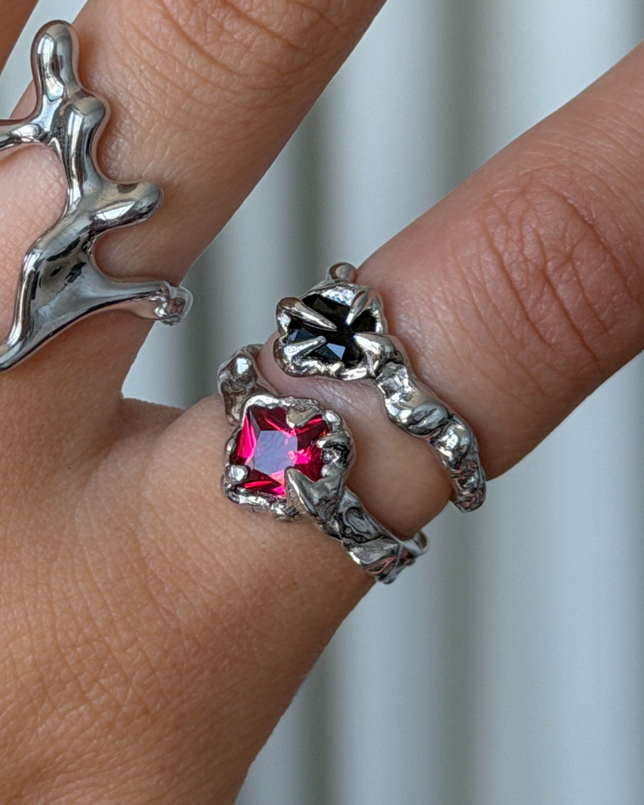 Lava Ring (Obsidian)